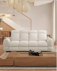 Sofa Tollo 3E, elektrycznie wysuwane siedzisko, regulowane zagłówki, Wersal
