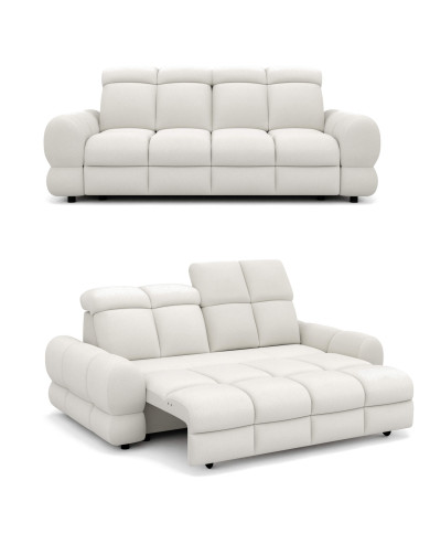 Sofa Tollo 3E, elektrycznie wysuwane siedzisko, regulowane zagłówki, Wersal