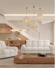 Sofa Tollo 3, regulowane zagłówki, Wersal