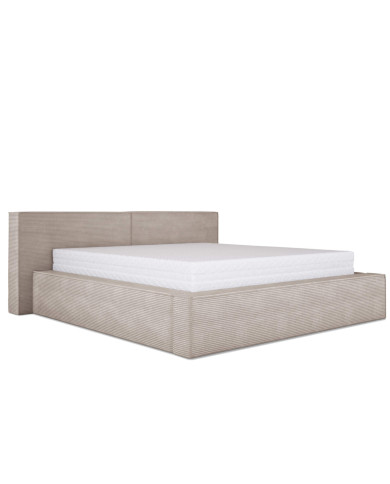 Łóżka tapicerowane DOHA 180x200 cm, stelaż, pojemnik, Wersal