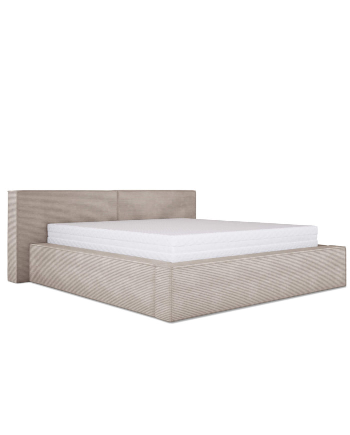 Łóżka tapicerowane DOHA 180x200 cm, stelaż, pojemnik, Wersal