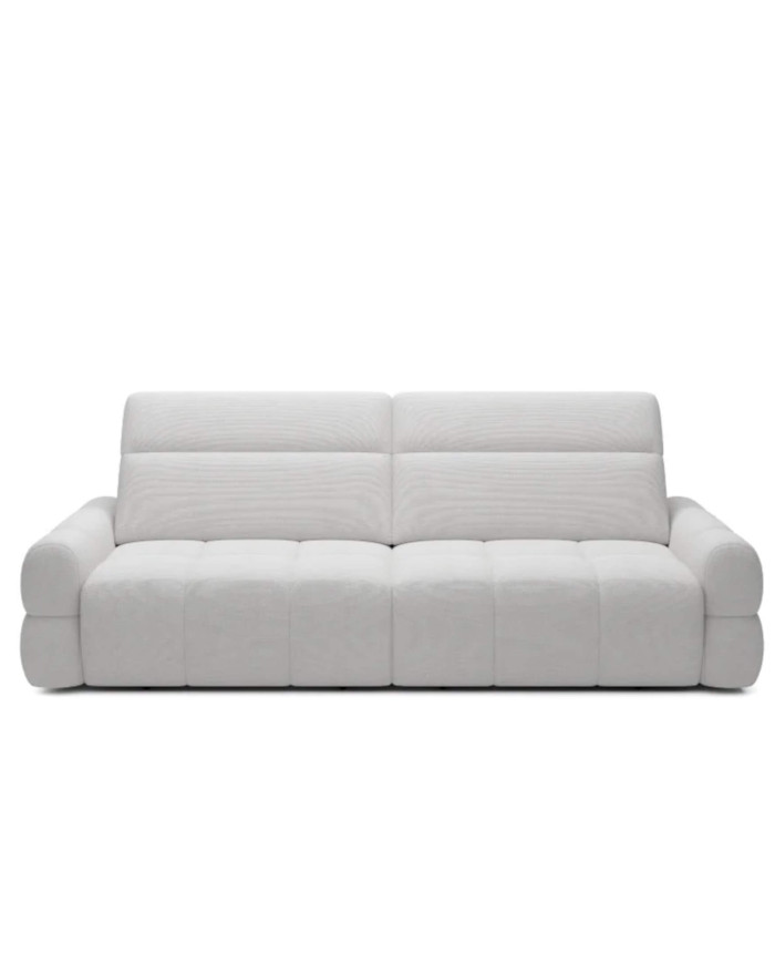 Bigsofa Mateo, elektrycznie wysuwane siedzisko, regulowane zagłówki, Wersal