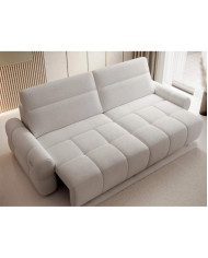Bigsofa Mateo, elektrycznie wysuwane siedzisko, regulowane zagłówki, Wersal