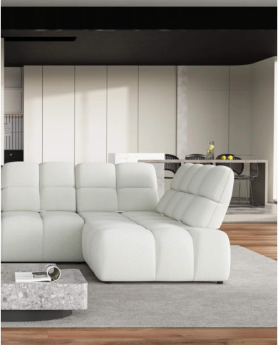 Narożnik Gamba XL, przesuwane oparcia, regulowany podłokietnik, Wersal
