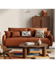 Sofa Fabiola, funkcja spania, pojemnik, COMFORTEO