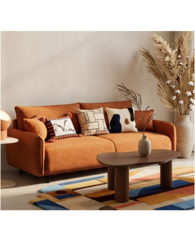 Sofa Fabiola, funkcja spania, pojemnik, COMFORTEO