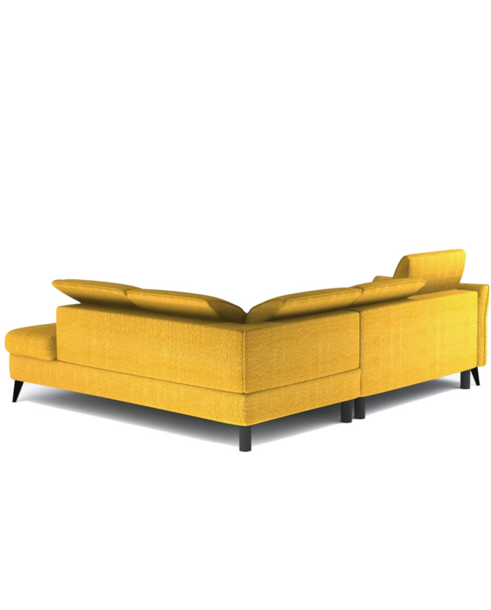 Narożnik Apulla L, funkcja spania, pojemnik, regulowane zagłówki, WERSAL