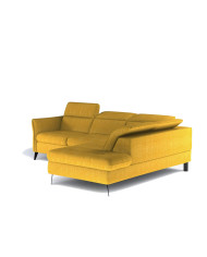 Narożnik Apulla L, funkcja spania, pojemnik, regulowane zagłówki, WERSAL