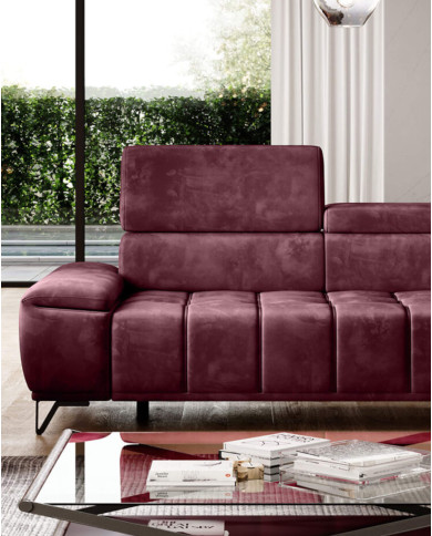 Sofa Palladio 2, regulowane zagłówki, Wersal