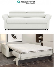 Sofa Manzo 120, włoska funkcja spania, materac, Wersal
