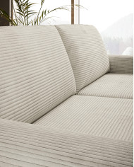 Sofa Vanilla 120, włoska funkcja spania, materac, Wersal
