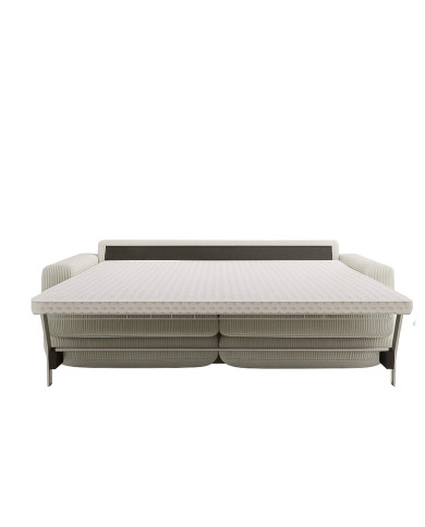 Sofa Vanilla 140, włoska funkcja spania, materac, Wersal