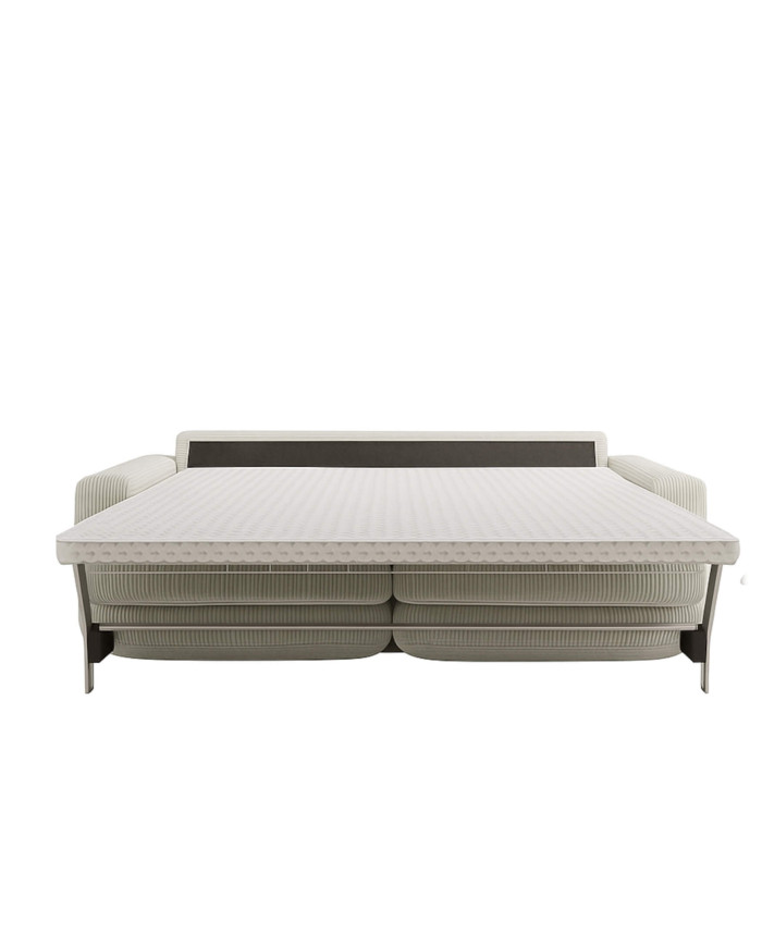 Sofa Vanilla 160, włoska funkcja spania, materac, Wersal