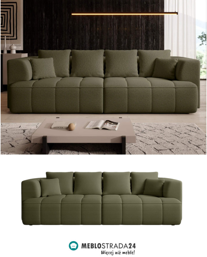 Bigsofa Albio, elektrycznie wysuwane siedzisko, Wersal