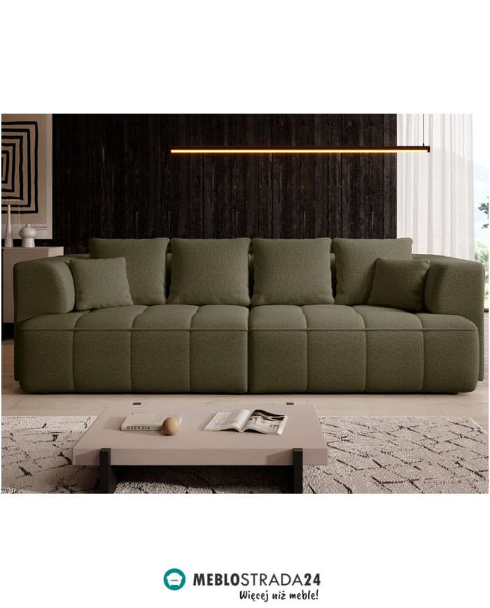 Bigsofa Albio, elektrycznie wysuwane siedzisko, Wersal