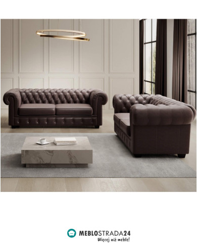 Sofa Chesterfield 2, pikowana, Wersal