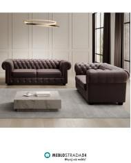 Sofa Chesterfield 2, pikowana, Wersal