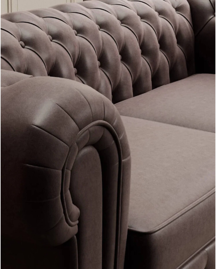 Sofa Chesterfield 3, pikowana, Wersal