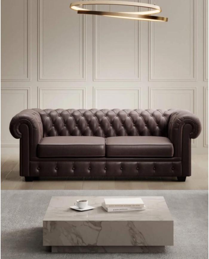 Sofa Chesterfield 3, pikowana, Wersal