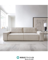 Sofa Fiord, funkcja spania, pojemnik, PIASKI