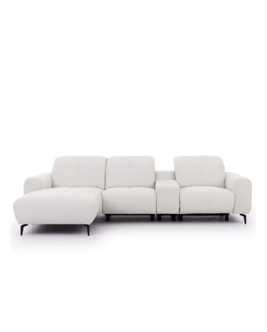 Narożnik Este, OB+1+PANEL P+1B, schowek, regulowane zagłówki, Stagra