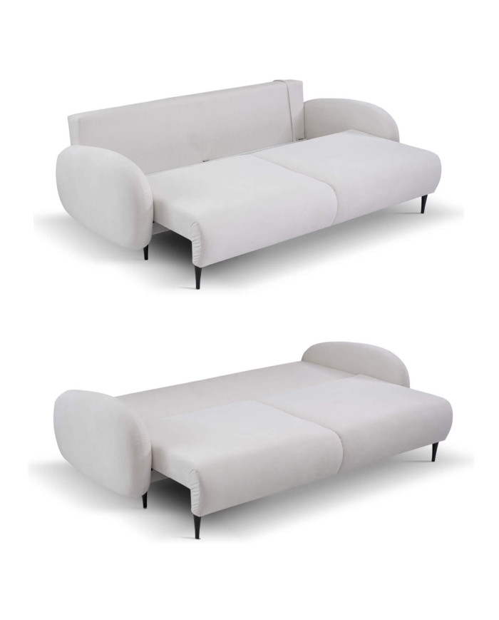 Sofa Soft, funkcja spania, pojemnik, Laski Meble