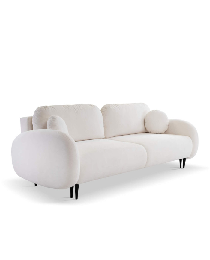 Sofa Soft, funkcja spania, pojemnik, Laski Meble