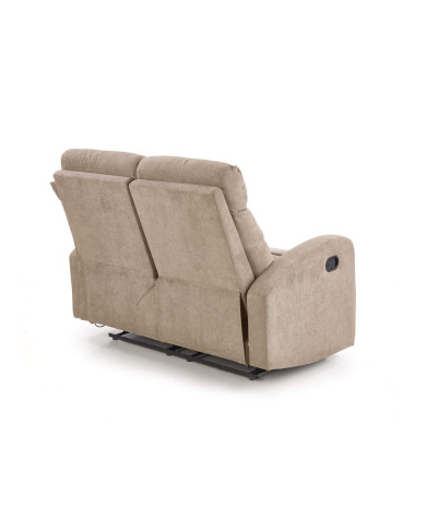 Sofa Oslo 2S zestaw wypoczynkowy, beżowy, wysuwany podnóżek, HALMAR Sofa Oslo 2S zestaw wypoczynkowy, beżowy, wysuwany podnóżek, HALMAR