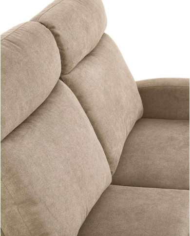 Sofa Oslo 2S zestaw wypoczynkowy, beżowy, wysuwany podnóżek, HALMAR Sofa Oslo 2S zestaw wypoczynkowy, beżowy, wysuwany podnóżek, HALMAR