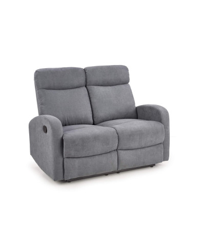Sofa Oslo 2S zestaw wypoczynkowy, popielaty, wysuwany podnóżek, HALMAR Sofa Oslo 2S zestaw wypoczynkowy, popielaty, wysuwany podnóżek, HALMAR