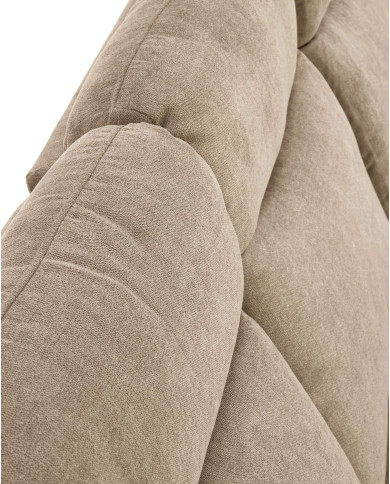 Sofa Oslo 3S zestaw wypoczynkowy, beżowy, wysuwany podnóżek, HALMAR Sofa Oslo 3S zestaw wypoczynkowy, beżowy, wysuwany podnóżek, HALMAR