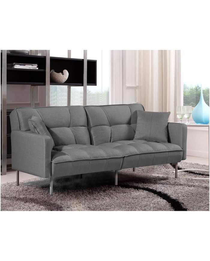 Sofa Roberto, popielata, funkcja spania, HALMAR