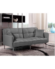 Sofa Roberto, popielata, funkcja spania, HALMAR