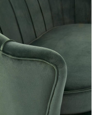 Sofa Amorinito XL, ciemnozielony/złoty