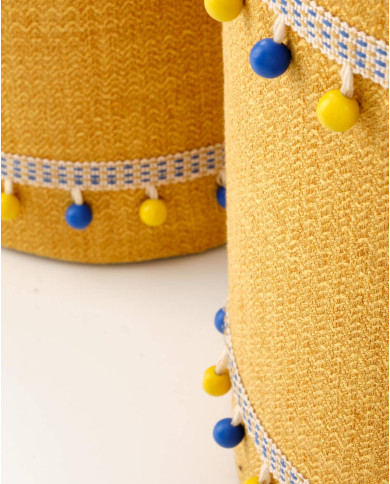 Pufa Grado, 2w1, żółta Pufa Grado, 2w1, żółta