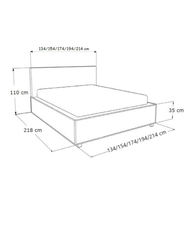 Łóżka tapicerowane Mediolan 200x200, podnośnik, stelaż, pojemnik, Gruszka Meble Łóżka tapicerowane Mediolan 200x200, podnośnik, stelaż, pojemnik, Gruszka Meble