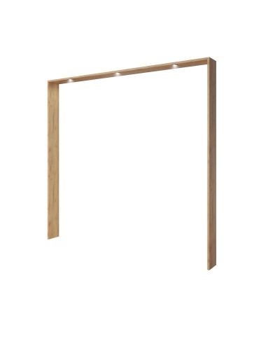 Panel okalający Xelo 230, z oświetleniem Led do szafy, Laski Meble