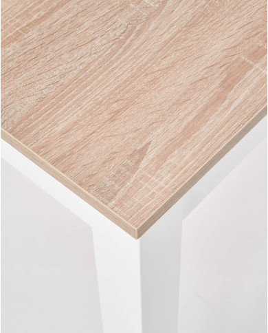 Stół prostokątny Ksawery, 120/68/76 cm, dąb sonoma/biały, HALMAR Stół prostokątny Ksawery, 120/68/76 cm, dąb sonoma/biały, HALMAR