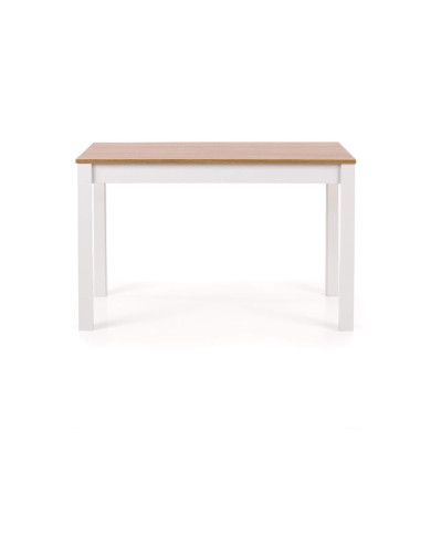 Stół prostokątny Ksawery, 120/68/76 cm, dąb sonoma/biały, HALMAR Stół prostokątny Ksawery, 120/68/76 cm, dąb sonoma/biały, HALMAR