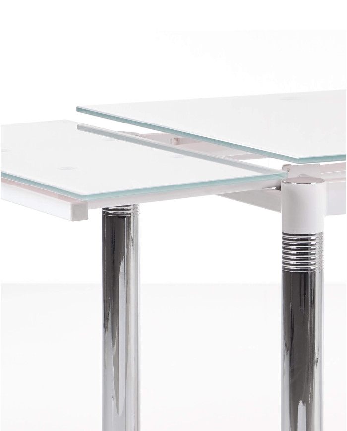 Stół L31 biały, rozkładany 110-170/74/76 cm