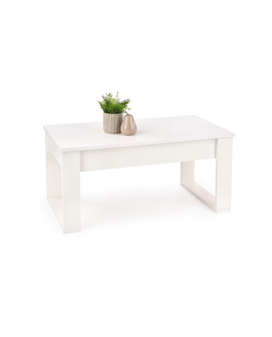 Stolik kawowy Nea z szufladami, biały, prostokątny, 110/60/52 cm, HALMAR Stolik kawowy Nea z szufladami, biały, prostokątny, 110/60/52 cm, HALMAR