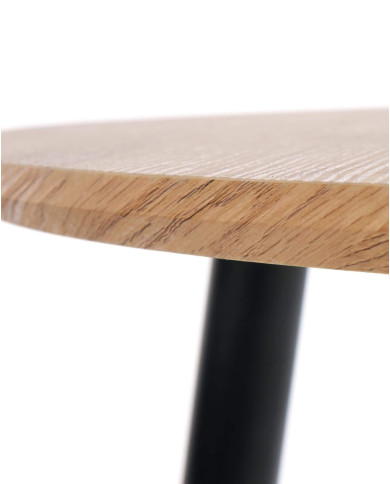 Stoliki kawowe Nicea 2, 2w1, dąb złoty, trójkątne, nogi metalowe czarne, HALMAR Stoliki kawowe Nicea 2, 2w1, dąb złoty, trójkątne, nogi metalowe czarne, HALMAR