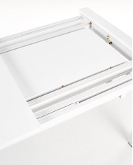 Stół Stanford XL, biały, rozkładany, 130-250/80/75 cm