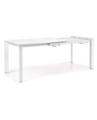 Stół Stanford XL, biały, rozkładany, 130-250/80/75 cm