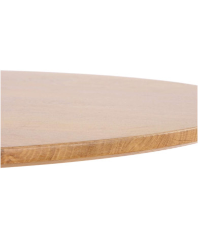 Stół Sting, okrągły, 80/80/73 cm, dąb złoty/biały, HALMAR Stół Sting, okrągły, 80/80/73 cm, dąb złoty/biały, HALMAR