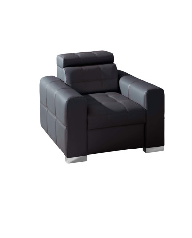 Fotel Irys 1/2B, regulowane zagłówki, DOLMAR