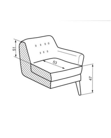 Kanapa Luxemburg 3, DOLMAR Kanapa Luxemburg 3, DOLMAR