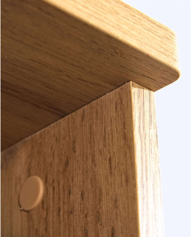 Regał Arca AR3, biel arktyczna/dąb wotan, z drzwiami i szufladą, DOLMAR Regał Arca AR3, biel arktyczna/dąb wotan, z drzwiami i szufladą, DOLMAR