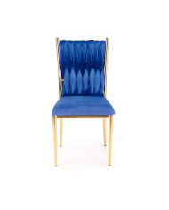 Krzesło K436, granatowe/złote