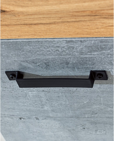 Szafa- bieliźniarka Lofter LO2, dąb wotan/ beton millenium, DOLMAR